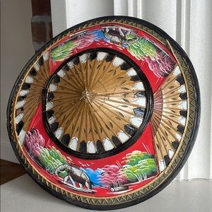 Asian conical hat
